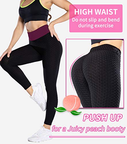 KIWI RATA Mallas Push up Mujer Leggins Deportivos Yoga Leggings de Cintura Alta Pantalones Deporte para Fitness Running Elásticos y Transpirables