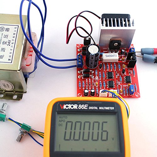 KKmoon 0-30V 2mA-3A continua DC ajustable Regulado Fuente de alimentación DIY Kit Corriente de cortocircuito Protección Limitación