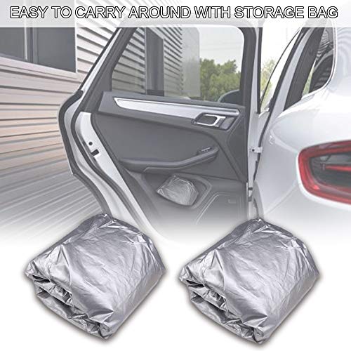 KKmoon Funda para Coche, Funda Coche Exterior, Cubierta coche Exterior, Antipolvo, Resistente a los aranazos (5,3 x 2,0 x1,5m)