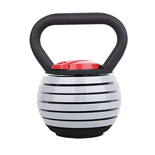 KLHG 5-20Lbs Peso Moldeada Ajustable Hierro Kettlebell Hombres Mujeres Pesas Rusas Y Entrenamiento de la Quema de Grasas Kettlebells Entrenamiento de la Aptitud