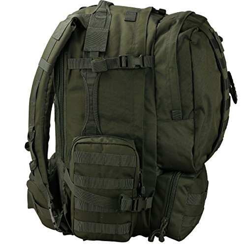 Kombat Viking Patrol Pack - Mochila, Color Olive Green, tamaño 60 Litre