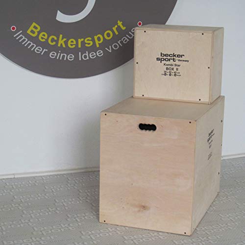 KombiStar BOX I y BOX II como set de 12 alturas de salto, 9 variantes de miniaparcamiento y 9 variantes de caja escalonada (BSG 28943)