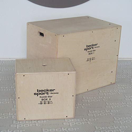 KombiStar BOX I y BOX II como set de 12 alturas de salto, 9 variantes de miniaparcamiento y 9 variantes de caja escalonada (BSG 28943)