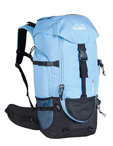 Kounga Bonpland Mochila, Adultos Unisex, Azul, 50L