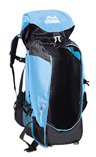 Kounga Bonpland Mochila, Adultos Unisex, Azul, 50L