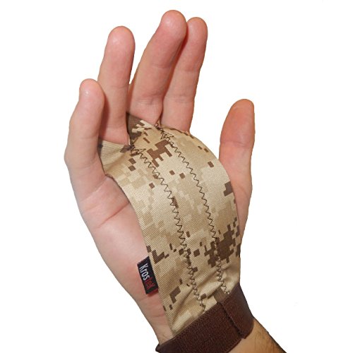 KrosteK Par de calleras Hand Strips 5.0 para Entrenamiento Funcional Camuflaje marrón (L) - Diseño 3D