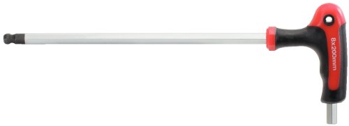 KS Tools 151.8132 - Destornillador Torx ergonómico con varilla alargada (punta hexagonal, 3 mm)
