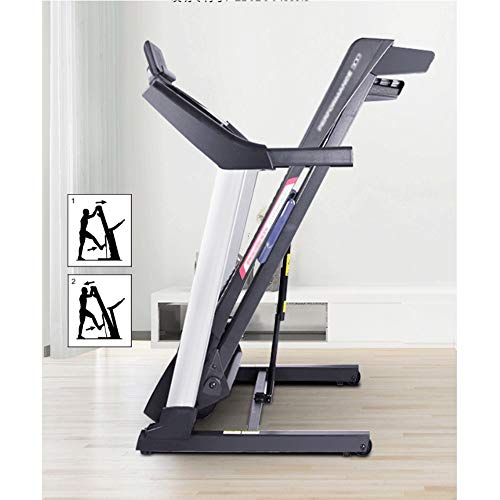 KSW_KKW Cinta de Correr Plegable motorizado eléctrico Pawer Correr Caminar Ejercicio Corriente de la máquina de Fitness Entrenador de Maquinaria en Gimnasio en casa for Ahorrar Espacio de Oficina