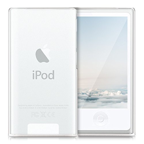 kwmobile Funda Compatible con Apple iPod Nano 7 - Carcasa Protectora Suave de TPU - Case Trasero en Transparente Mate