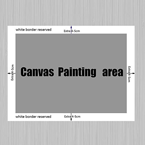 KWzEQ Imprimir en Lienzo Hermosa Flor de Lirio de Agua de Loto en póster Moderno de Estilo Chino y fotografías para el sofá de la Sala de estar50x75cmPintura sin Marco