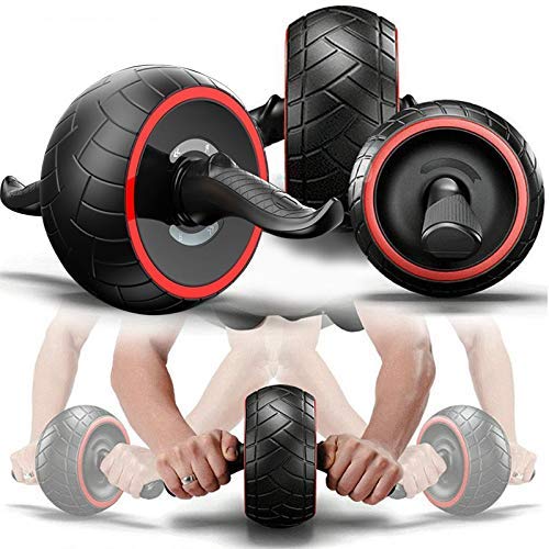 Kyman No Logo Fitness Entrenamiento de la Velocidad AB Roller Ejercicio Abdominal de Rebote Entrenamiento de Ruedas Gimnasio Resistencia Deportes (Color : Type 1)