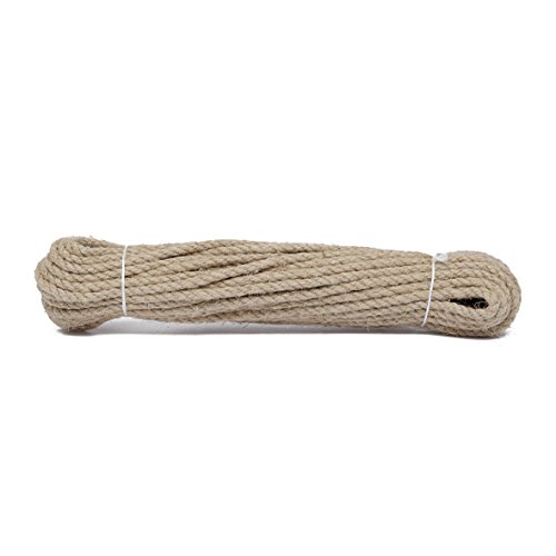 La cordeline TJN34 Cuerda Cableada de Polipropileno imitando al cáñamo - Diámetro: 6 mm - 20 m