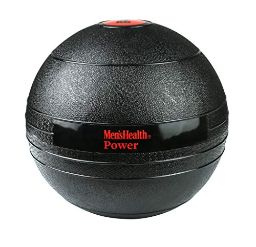 La Pelota de Entrenamiento para Hombre Health Power Slam Ball para Crossfit y Entrenamiento Funcional Son Ejercicios con la Pelota Slam, Negro