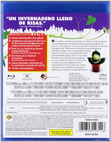 La Tienda De Los Horrores Blu-Ray [Blu-ray]