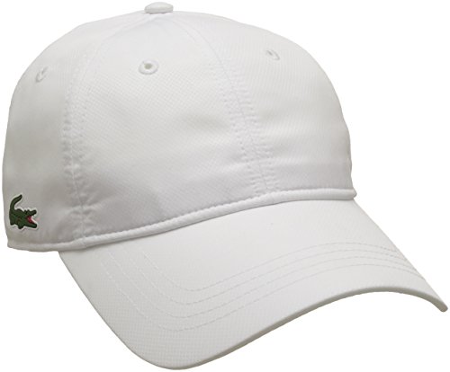 Lacoste Sport Rk2447 Gorra de béisbol, Blanco (Blanc), Talla única (Talla del Fabricante: TU) para Hombre