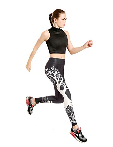 LaLaAreal Mallas Deportivas Mujer Pantalones Pirata Leggins Deportes para Running Yoga Fitness Gym