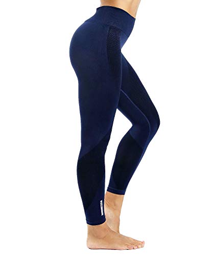 LaLaAreal Pantalones De Entrenamiento Para Mujer Leggings De Yoga Control De Abdomen De Cintura Alta Elástico Para Correr Pilates Fitness …