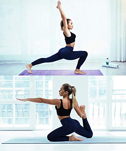 LaLaAreal Pantalones De Entrenamiento Para Mujer Leggings De Yoga Control De Abdomen De Cintura Alta Elástico Para Correr Pilates Fitness