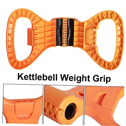 Lankater Kettlebell Ajustable Peso Grip Culturismo Pierde Peso del Accesorio del Entrenamiento