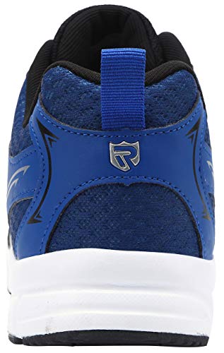 LARNMERN Zapatillas de Seguridad Hombres LM180105 SB Zapatos de Trabajo con Punta de Acero Ultra Liviano Suave y cómodo Transpirable(44 EU,Azul Oscuro)
