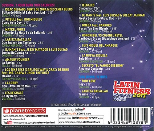 Latin Fitness Workout Party 2015