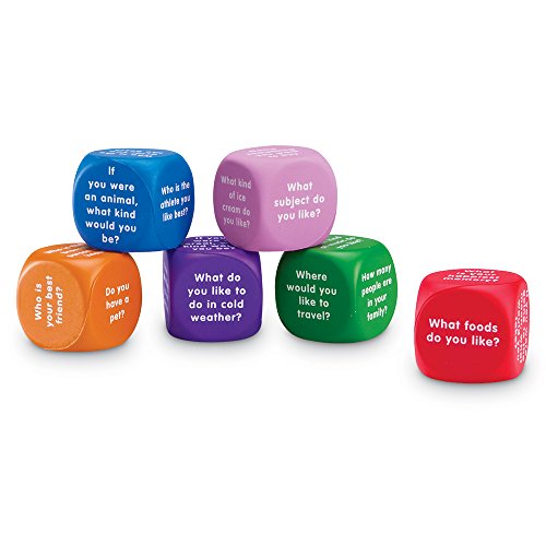 Learning- Dados para entablar Conversaciones Resources, Color (LER7300)