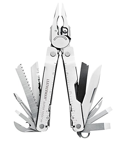 Leatherman 82081000 - Super Tool 300 (19 usos), color plata