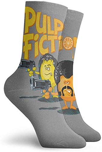 LeCoid Calcetines,cómodo,Pulp Fiction Mens Womens Socks Ankle Low Cut Funny Socks For Men Women No Show