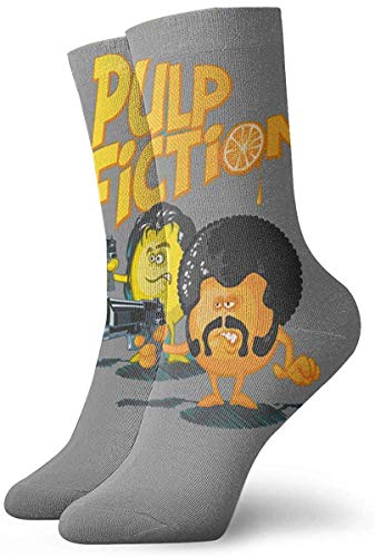 LeCoid Calcetines,cómodo,Pulp Fiction Mens Womens Socks Ankle Low Cut Funny Socks For Men Women No Show