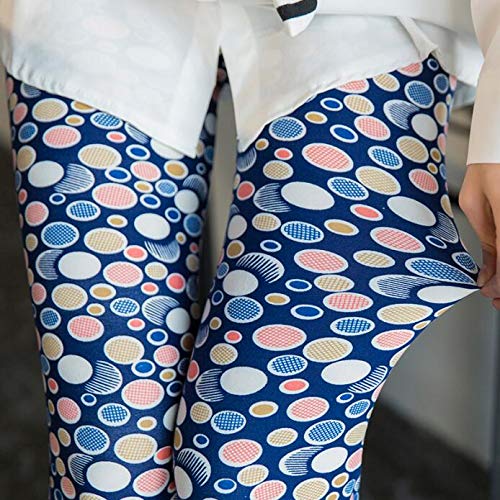 Leggings Leggings De Mujer Pantalones De Cintura Alta De Dibujos Animados Cómicos con Estampado De Belleza Pantalones De Mujer Elásticos CAS