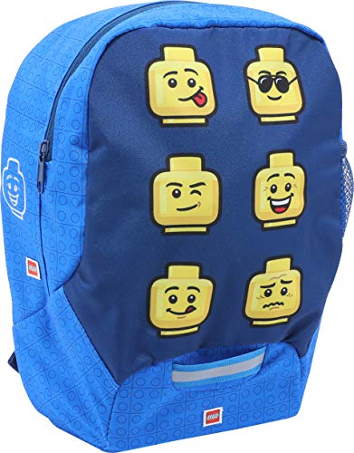 LEGO Bags Mochila para niños, ca. 32,5 x 24 13 cm, Faces