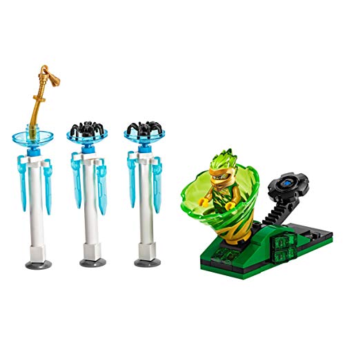 LEGO Ninjago - Spinjitzu Slam: Lloyd Set de construcción de Peonza Ninja de Juguete de color Verde, Novedad 2019 (70681)
