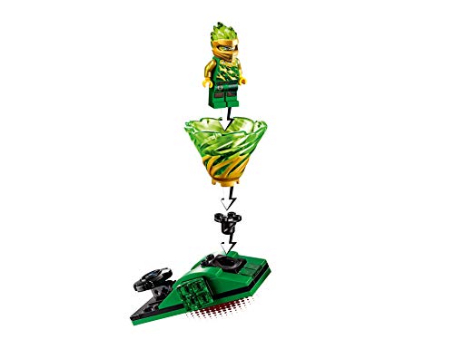 LEGO Ninjago - Spinjitzu Slam: Lloyd Set de construcción de Peonza Ninja de Juguete de color Verde, Novedad 2019 (70681)
