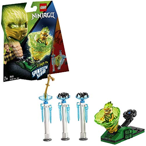 LEGO Ninjago - Spinjitzu Slam: Lloyd Set de construcción de Peonza Ninja de Juguete de color Verde, Novedad 2019 (70681)