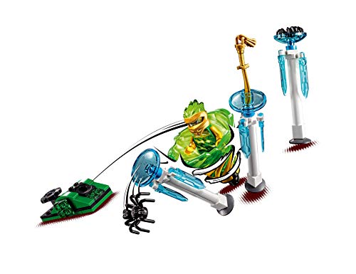 LEGO Ninjago - Spinjitzu Slam: Lloyd Set de construcción de Peonza Ninja de Juguete de color Verde, Novedad 2019 (70681)