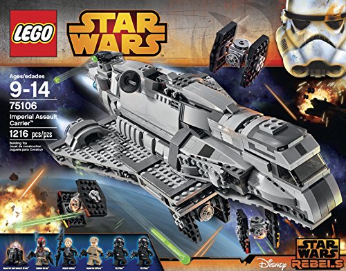 LEGO Star Wars Imperial Assault Carrier 75106 Building Kit by LEGO