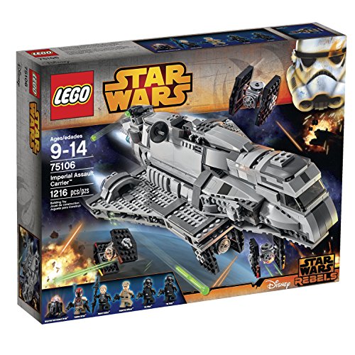 LEGO Star Wars Imperial Assault Carrier 75106 Building Kit by LEGO