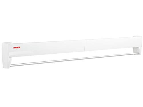 Leifheit Telefix 70-Tendedero de Pared, Metal, Blanco