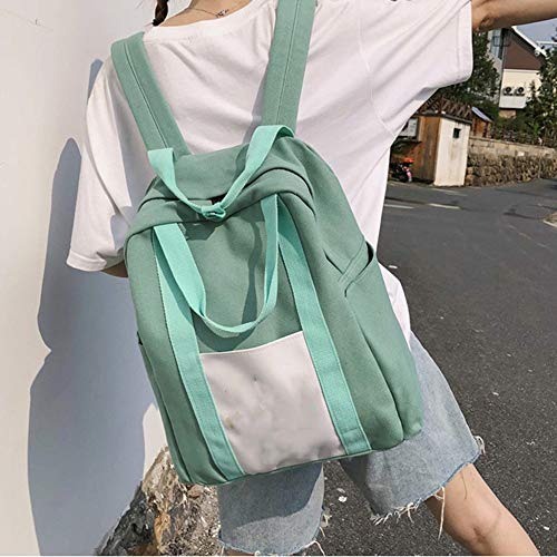 LEM Packs de Accesorios Mochila de Mujer Bolso de Hombro Bolso Simple Bolso de Estudiante para Mujeres