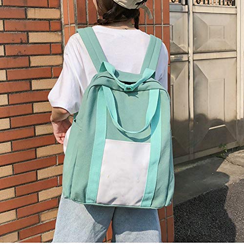 LEM Packs de Accesorios Mochila de Mujer Bolso de Hombro Bolso Simple Bolso de Estudiante para Mujeres