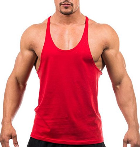 LemonGirl Mens Tank Tops Sleeveless Gym Shirts
