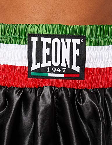 LEONE 1947 AB733 Pantalón de Boxeo Negro Negro Talla:Medium