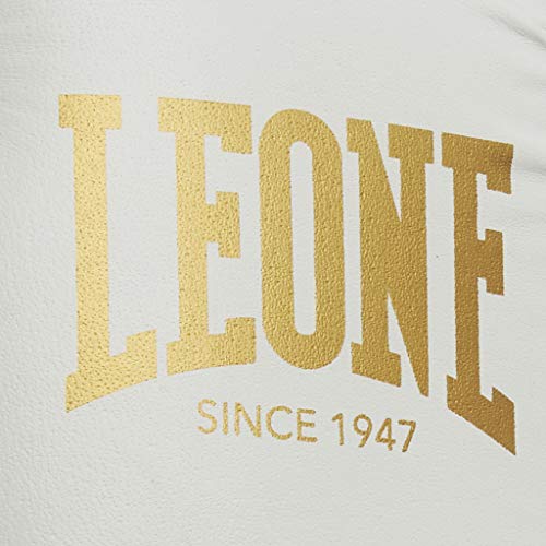 LEONE 1947 GN039 Guantes de Boxeo, Unisex – Adulto, Blanco, 14OZ