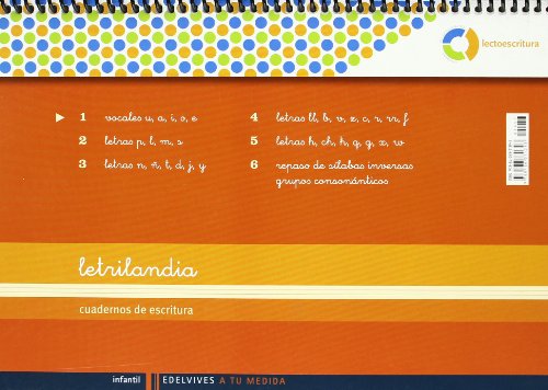 Letrilandia. Lectoescritura cuaderno 1 de escritura (Pauta Montessori) (A tu medida (entorno lógica matemática)) - 9788426371393