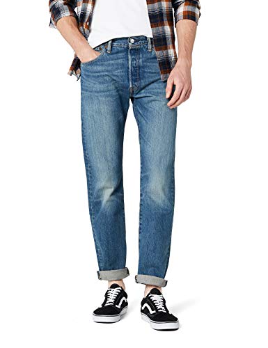 Levi's 501 Original Fit Jeans Vaqueros, Hook, 32W / 32L para Hombre