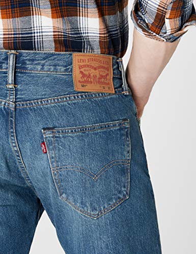 Levi's 501 Original Fit Jeans Vaqueros, Hook, 32W / 32L para Hombre