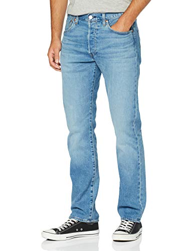 Levi's 501 Original Fit Jeans Vaqueros, Ironwood Overt, 34W / 32L para Hombre