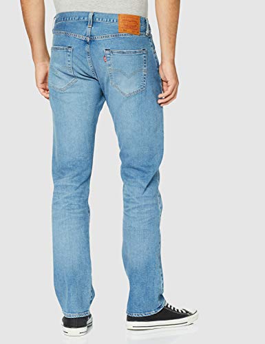 Levi's 501 Original Fit Jeans Vaqueros, Ironwood Overt, 34W / 32L para Hombre