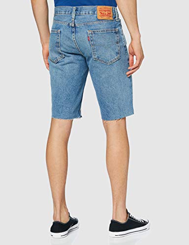 Levi's 511 Slim Cutoff Short Pantalones Cortos, Azul (Bob), W34 (Talla del Fabricante: 34) para Hombre