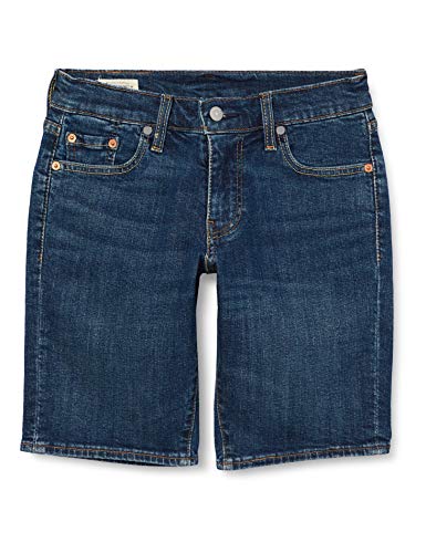 Levi's 511 Slim Hemmed Pantalones Cortos de Mezclilla, Rye Short, 32 para Hombre